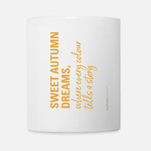 Tasse „Sweet Autumn Dreams“ – Herbstträume für jeden Morgen 🍁 | Keramik, 325ml - Tasse - |c|o|l|o|u|r| of the day®