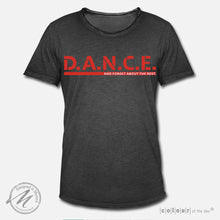 Vintage T - Shirt Herren | Größen S–XXL | Farbe dunkelgrau mit farbiger Schrift - Bekleidung - |c|o|l|o|u|r| of the day®