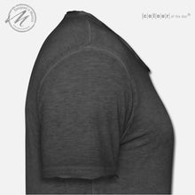 Vintage T - Shirt Herren | Größen S–XXL | Farbe dunkelgrau mit farbiger Schrift - Bekleidung - |c|o|l|o|u|r| of the day®