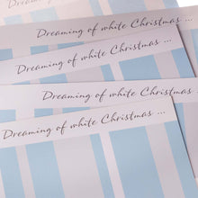 Weihnachtliche Postkarte "White Christmas" | Format DIN lang - Postkarte - |c|o|l|o|u|r| of the day®