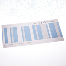 Weihnachtliche Postkarte "White Christmas" | Format DIN lang - Postkarte - |c|o|l|o|u|r| of the day®