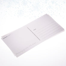 Weihnachtliche Postkarte "White Christmas" | Format DIN lang - Postkarte - |c|o|l|o|u|r| of the day®