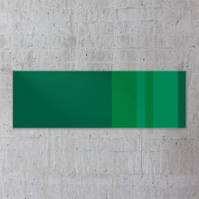 Modernes Acrylglasbild glänzend | Größen XXS – XXL | Wandbild "Shades of green – Part I"