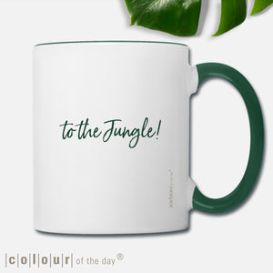 Angesagte Statement-Tasse "Welcome back to the Jungle!" (no. 03/7)