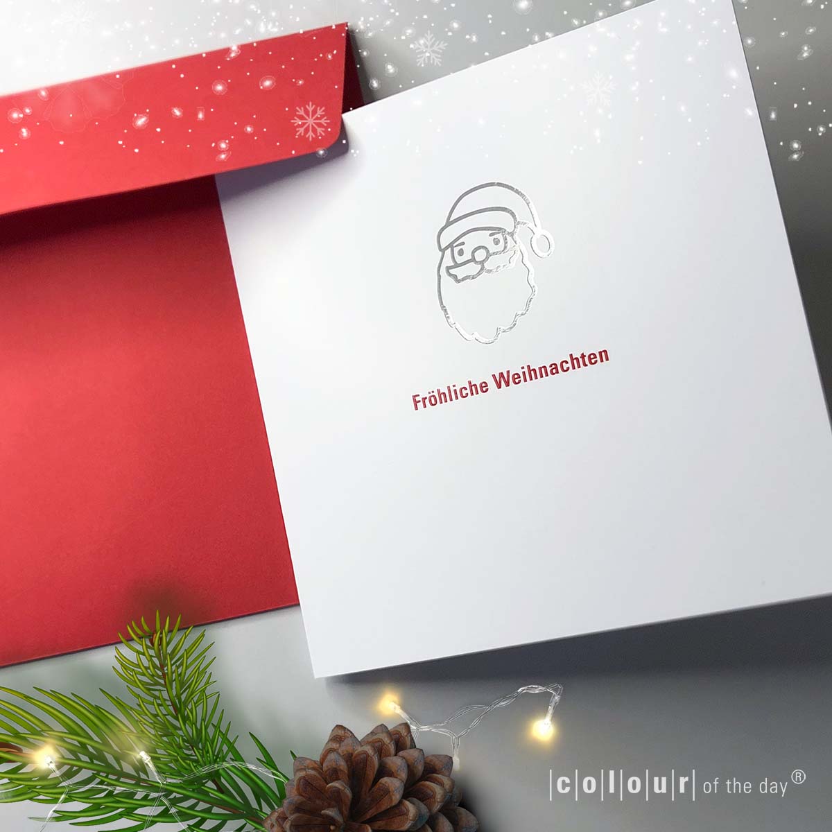 Design-Weihnachtskarte 